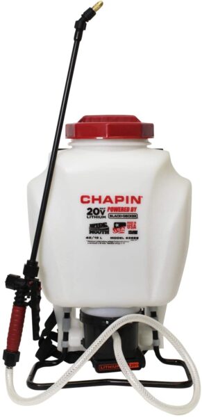 Chapin International 63985 Black & Decker Backpack Sprayer, 4 gal, Translucent White Review