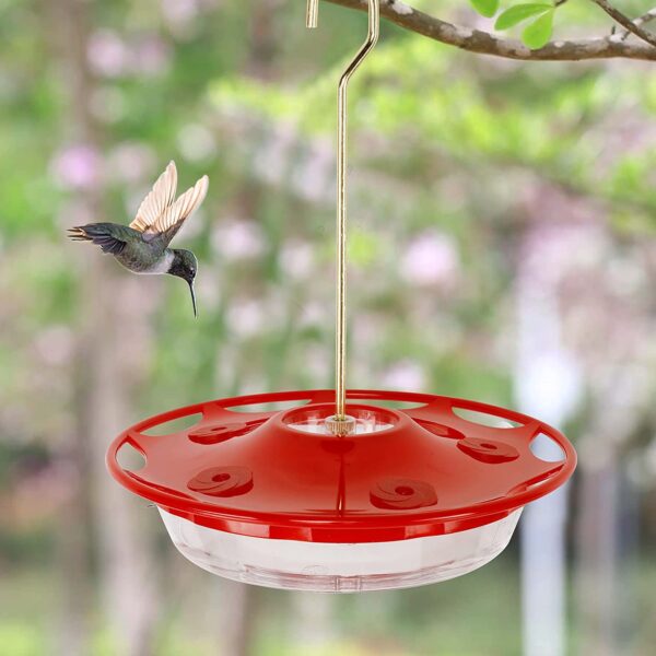 Juegoal 12 oz. Hanging Hummingbird Feeder